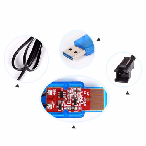3.7v 400Ma Intelligence Lipo Charger Toy Remote Control Airplane Model Helicopter Plug USB Parts NiMH/NiCd Charger Cord Charging Cable USB Cord Charge