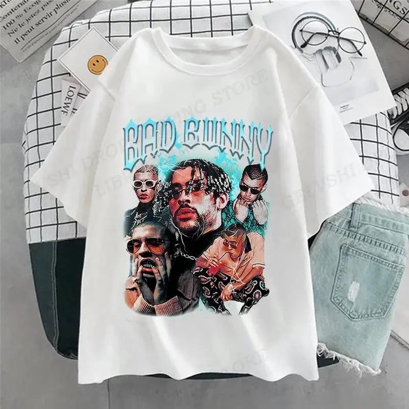 UN VERANO SIN TI Bad Bunny T Shirt Men Women Fashion Hip Hop Music Albums Short Sleeve Plus Size T Shirt Unisex