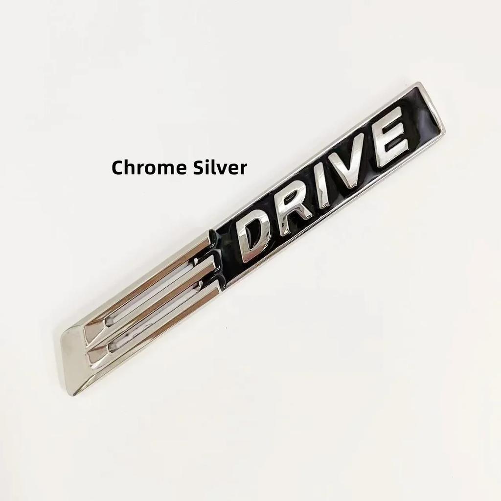 3D Metal XDRIVE SDRIVE EDRIVE Letters Car Rear Trunk Fender Emblem Badge Sticker For BMW E46 E39 E60 E90 F10 F30 E36 X3 X6 X5 X7