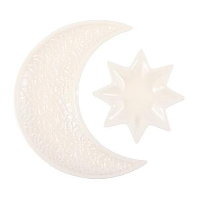 Crescent Moon & Stars Trinket Dish