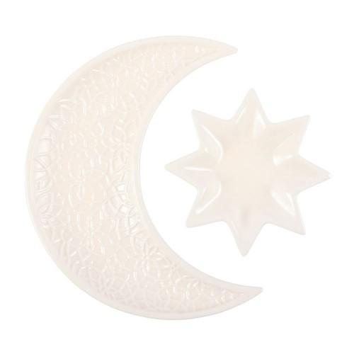 Something Different Crescent Moon & Stars Trinket Dish