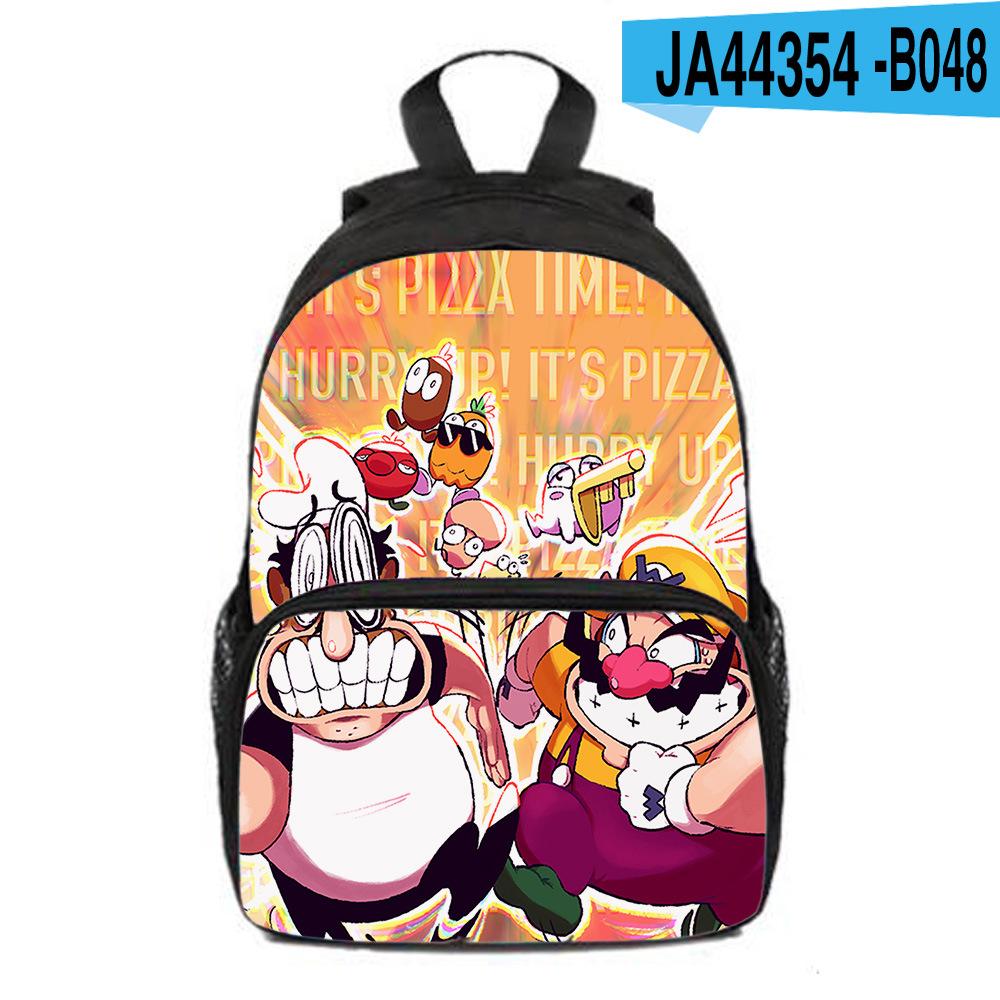 Jeu Pizza Tower, Sac à dos Pizza Tower, Sac à dos Pepperman, Sacs d'école primaire