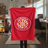 Girona FC  FlAannel Blanket, High quality Comfortable for All Seasons, Home Decor, Warmth and Comfort