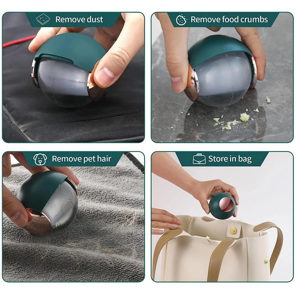 Portable Reusable Pet Hair Remover Ball Washable Lint Cleaning Tool for Easy Removal of Fur and Debris
