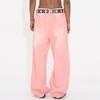 New Spring Denim Pants Men and Women High Quality Men's Denim Pants Jeans Retro Gradient Color Wide Leg Pant Men