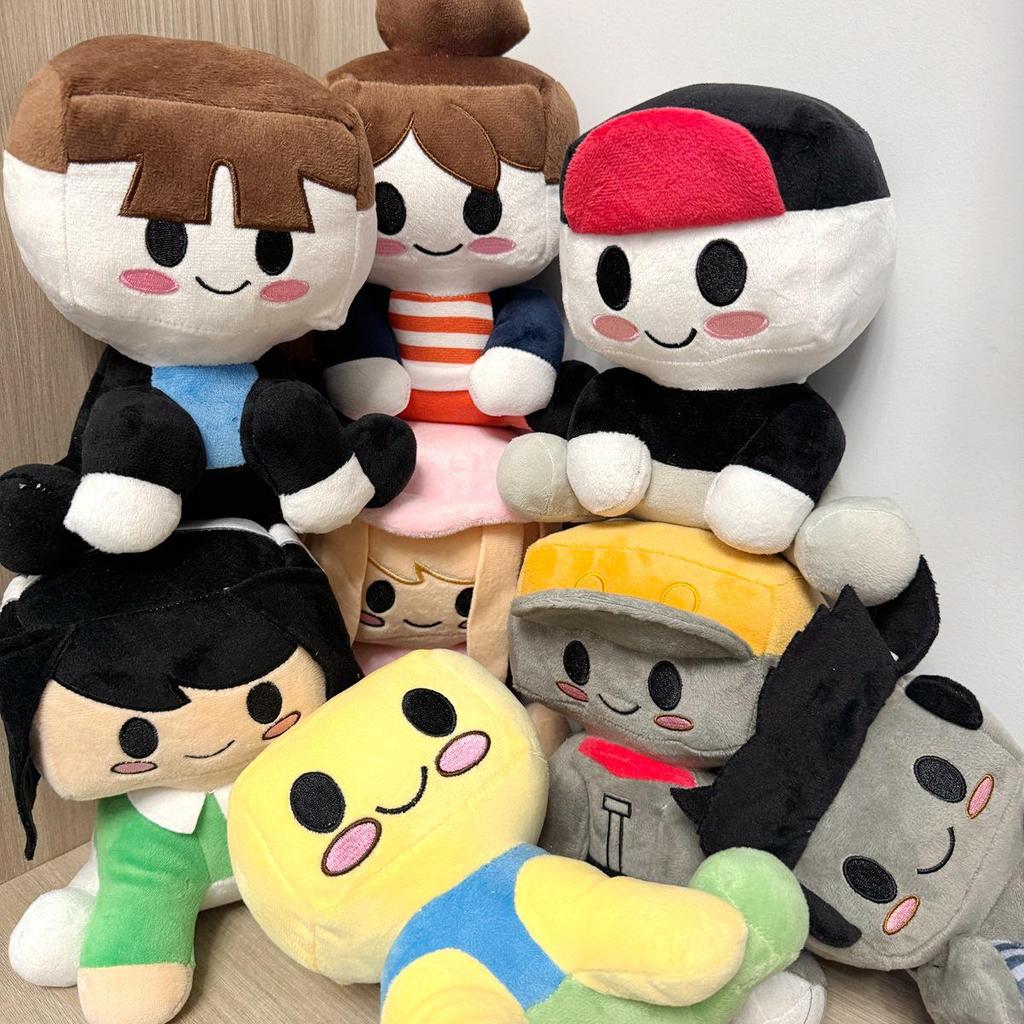Cross-Border Blox Buddies Plush Toy - Eight Styles Baseball Boy Game Doll