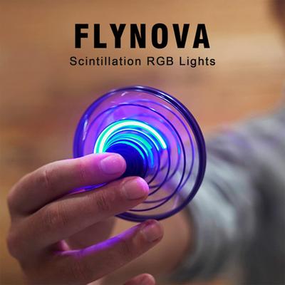 FLYNOVA Handbetriebene Mini-Drohnen, UFO Magische Fliegende Kugel Spielzeug mit Lichtern, Schwebender Bumerang Fliegender Kreisel, Weihnachts-Geburtstagsgeschenke für 6 7 8 9 10