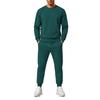 Men's Hooded Sweatshirt and Sweatpants 2 Piece Set Casual Athletic Outfit