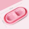 Cat Bowls for Food and Water Outdoor AntiSlip Cat Food and Water Feeder