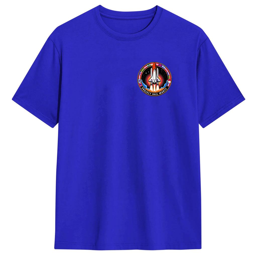 Unisexs TShirt Project Hail Mary Movie Logo Funny 100 Cotton Tees Short Sleeve T Shirt Crewneck Tops Plus Size