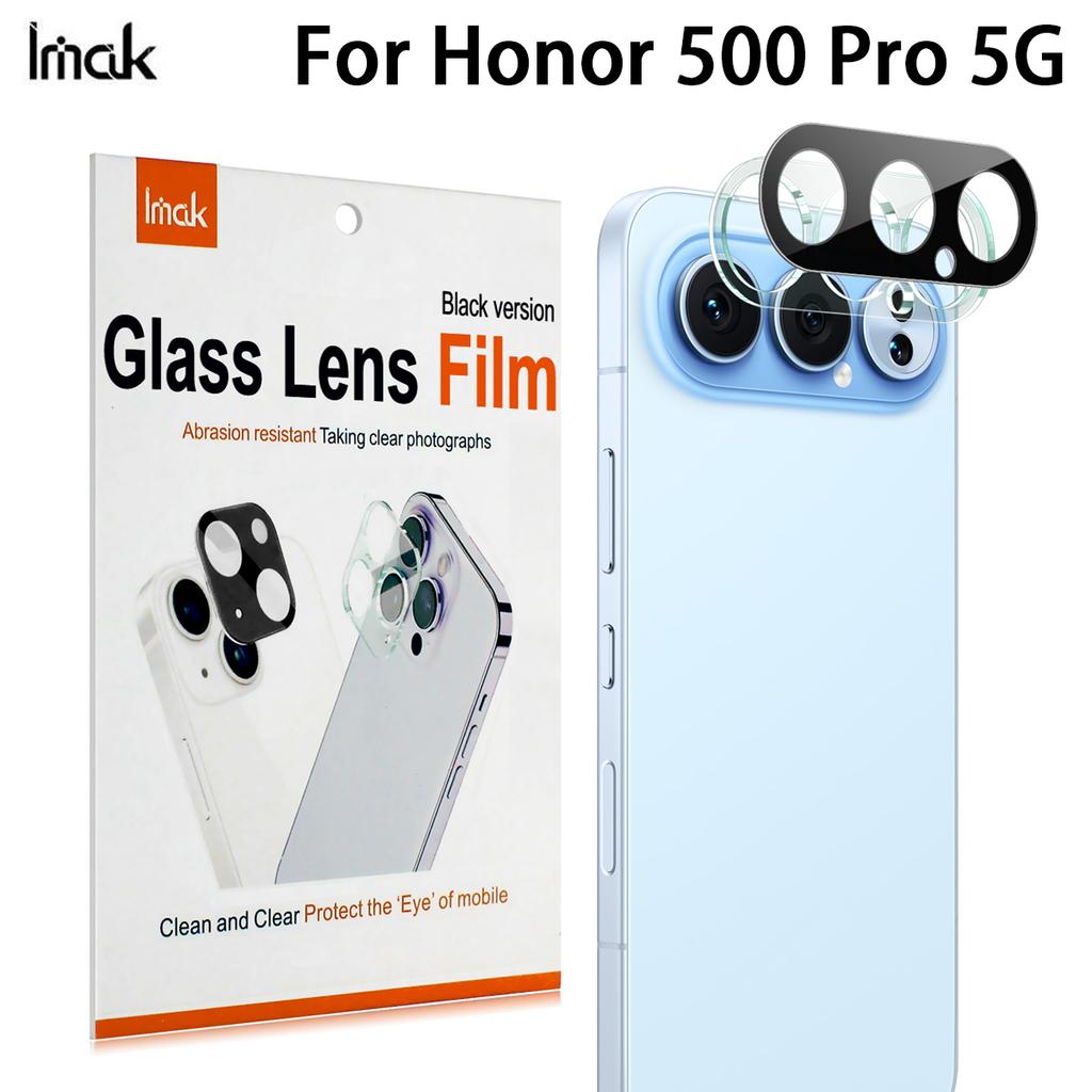 For Honor 500 Pro 5G Glass IMAK High Definition Integrated Glass Lens Film Black Version