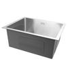 Single Bowl Kitchen Sink 20 Inch Undermount Topmount Stainless Steel RV Kitchen Sink for Home Kitchen Food Truck
