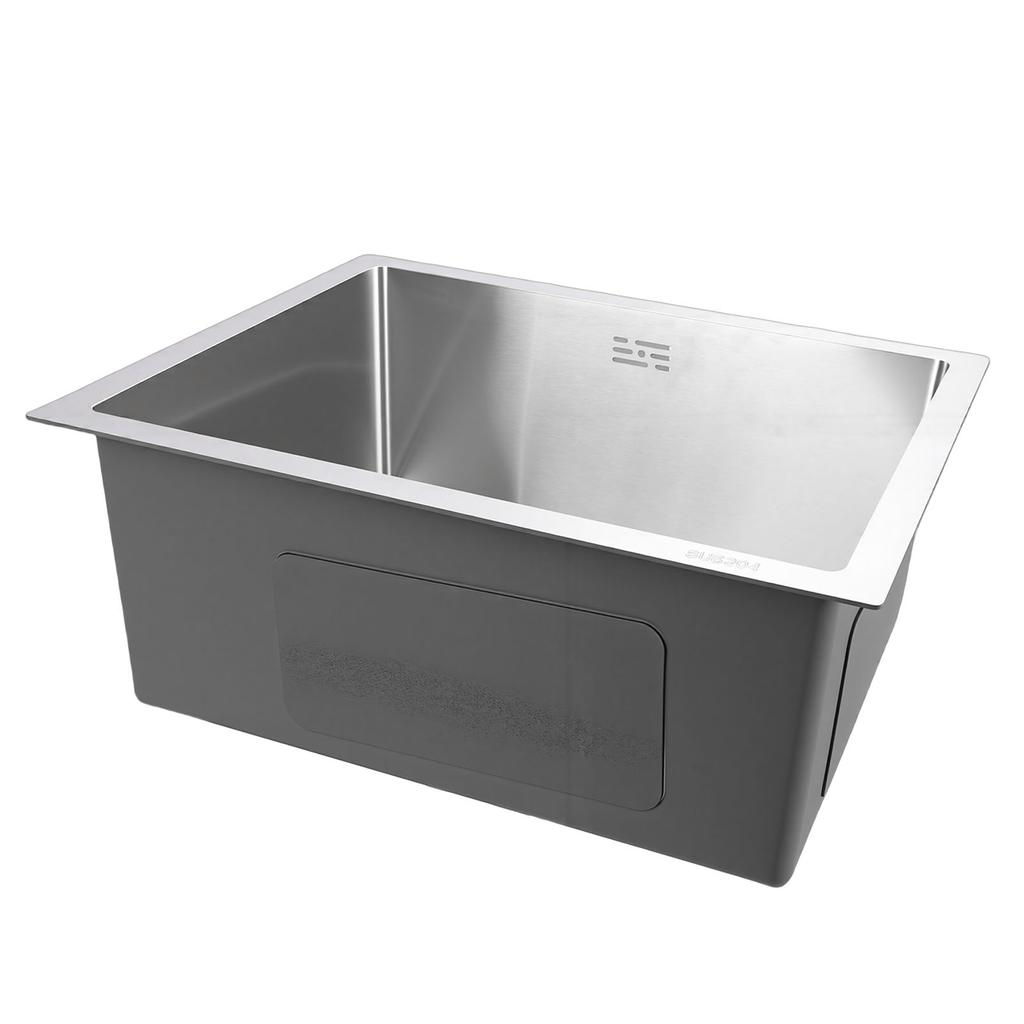 Single Bowl Kitchen Sink 20 Inch Undermount Topmount Stainless Steel RV Kitchen Sink for Home Kitchen Food Truck
