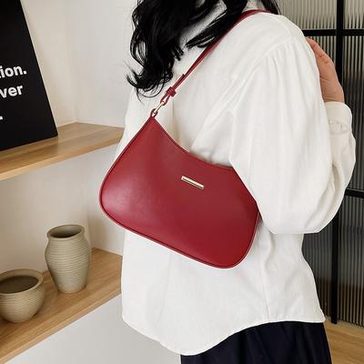 Französische Retro-Unterarm-Umhängetasche für Damen, neue, einfache und vielseitige Umhängetasche, Temperament, Pendlerhandtaschen, Trend