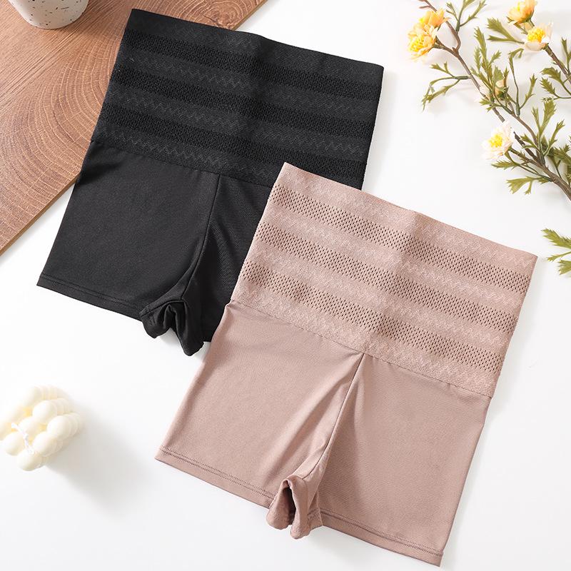 

Курвизм Бесшовное Утягивающее и Подтягивающее Нижнее Белье с Завышенной Талией для Женщин M телесный