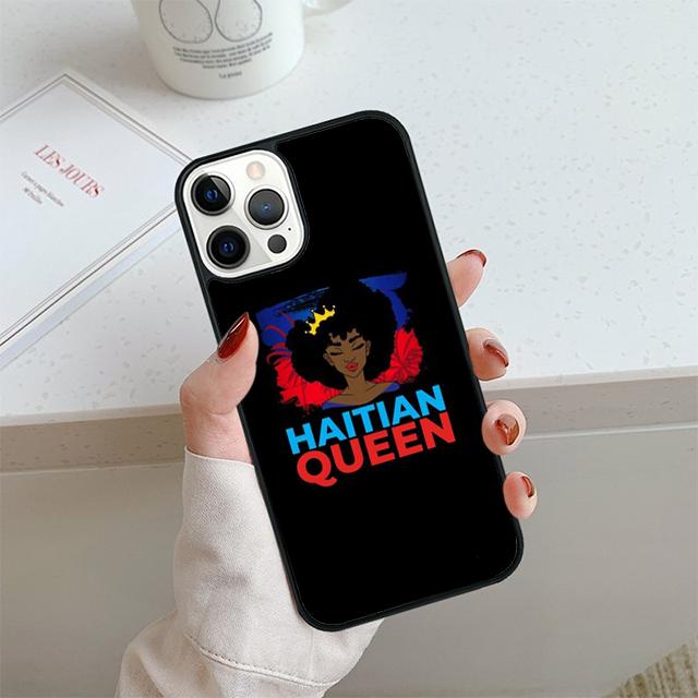 Haiti Haitian Flag Phone Case For iPhone 17 Air 14 15 16 13 12 Cover For Apple 14 15 16 Pro Max Plus Coque