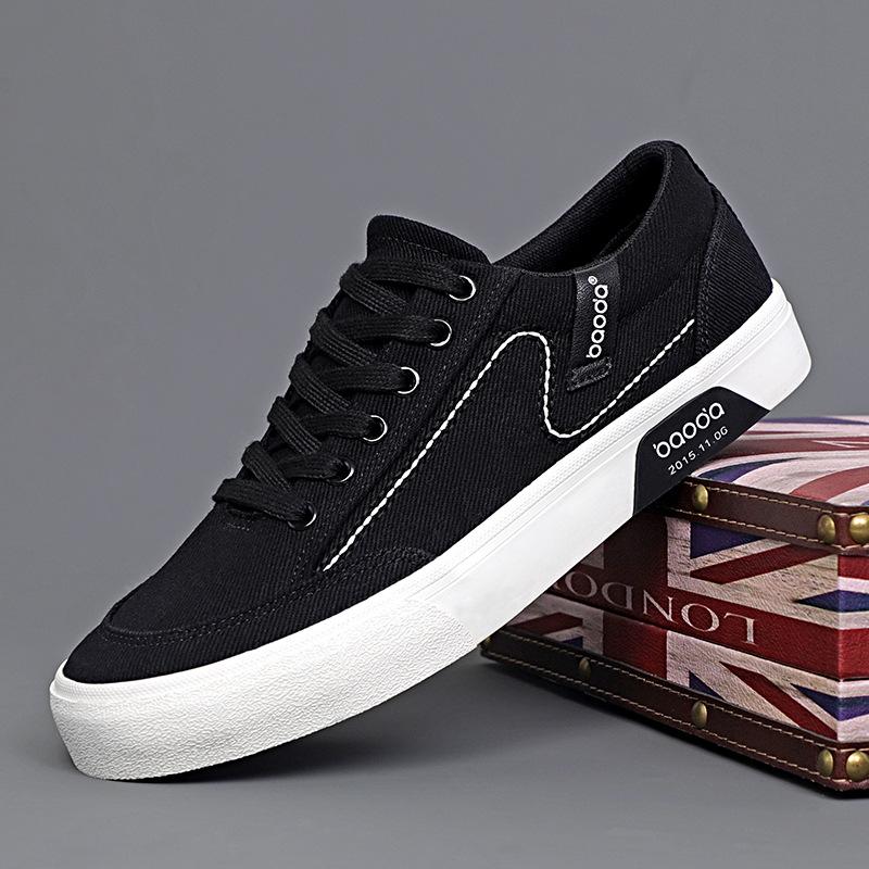 2024New Men's High Quality Canvas Shoes Classic Versatile Youth Casual Shoes Fashion Breathable Lightweight Low Top Sports Shoes