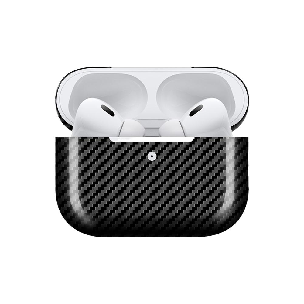 Real Aramid Fiber Case For Airpods Pro 2 3 Thin Carbon Fiber Cover for Airpods 4/Airpods Pro 3 Carbon Fiber Earphone Cover