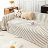 Cotton Thread Sofa Cover Cloth Towel for All Seasons, Universal Anti Slip All Inclusive, Universal Sofa Cover, New Anti Cat Scratch Cloth Pad