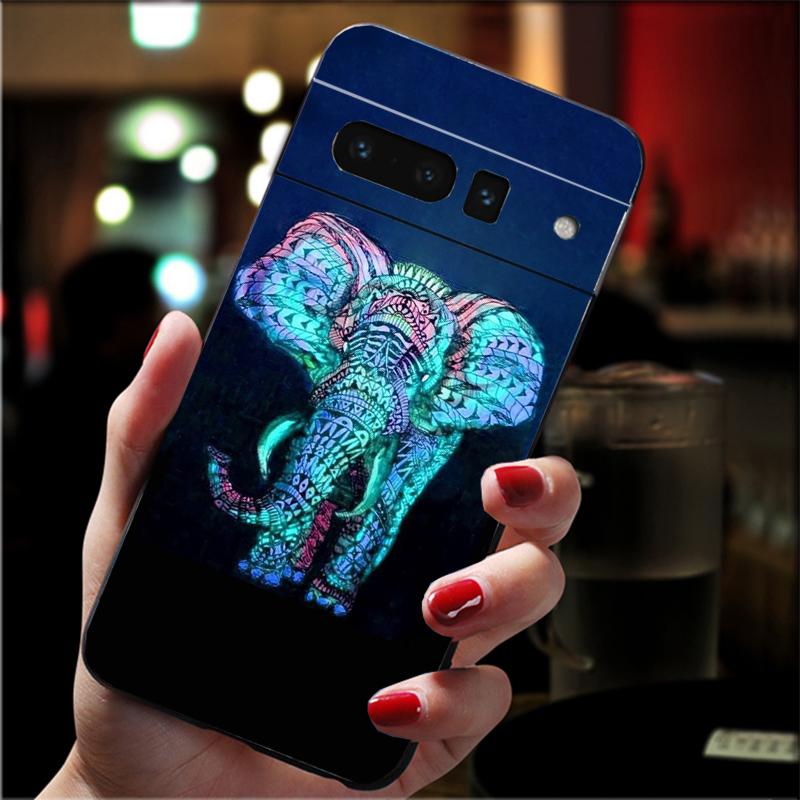 

Phone Case For Google Pixel 10 9 Pro XL 9A 8 7 6 Pro Pixel 8A 7A 6A Pixel 8 7 6 5 Elephant Google Pixel 10 Pro