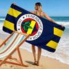 Fenerbahçe Sport Logo Handtuch Ein Muss für den Strandurlaub
