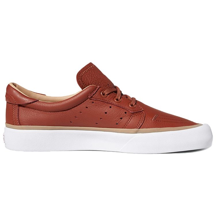 Adidas Originals Coronado Comfortable Daily Non-Slip Low-Top Skate Shoes Men Sneakers Brown White FV5979