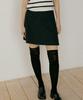Lingseoul Summer Wool Skirt Pants-Black