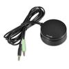 Mini 3.5mm Computer Volume Control Audio Switch with Headset/Speaker Microphone Jack