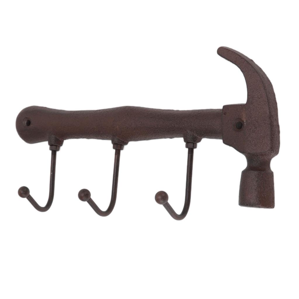Haczyk w stylu industrialnym Innowacyjny ścienny dekoracyjny haczyk z żeliwa Wieszak na ubrania Wisiorek do baru