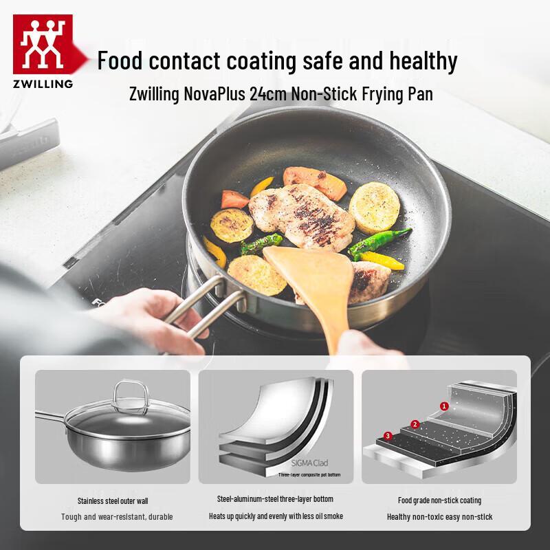 Zwilling 17-Piece Cookware & Knife Set