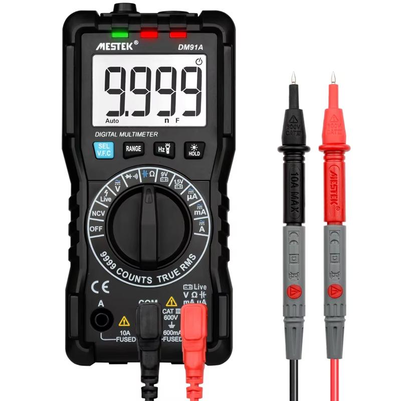 

Інтелектуальний мультиметр DM91A/DM91S мультиметр 9999 відліків розумний автоматичний діапазон тестер мультиметр мультиметр мультитестер