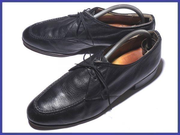

Vintage O’Sullivan Heel Leather Sole U-Tip Shoes Black Size 9EE 27.0cm Made in Canada(USED)