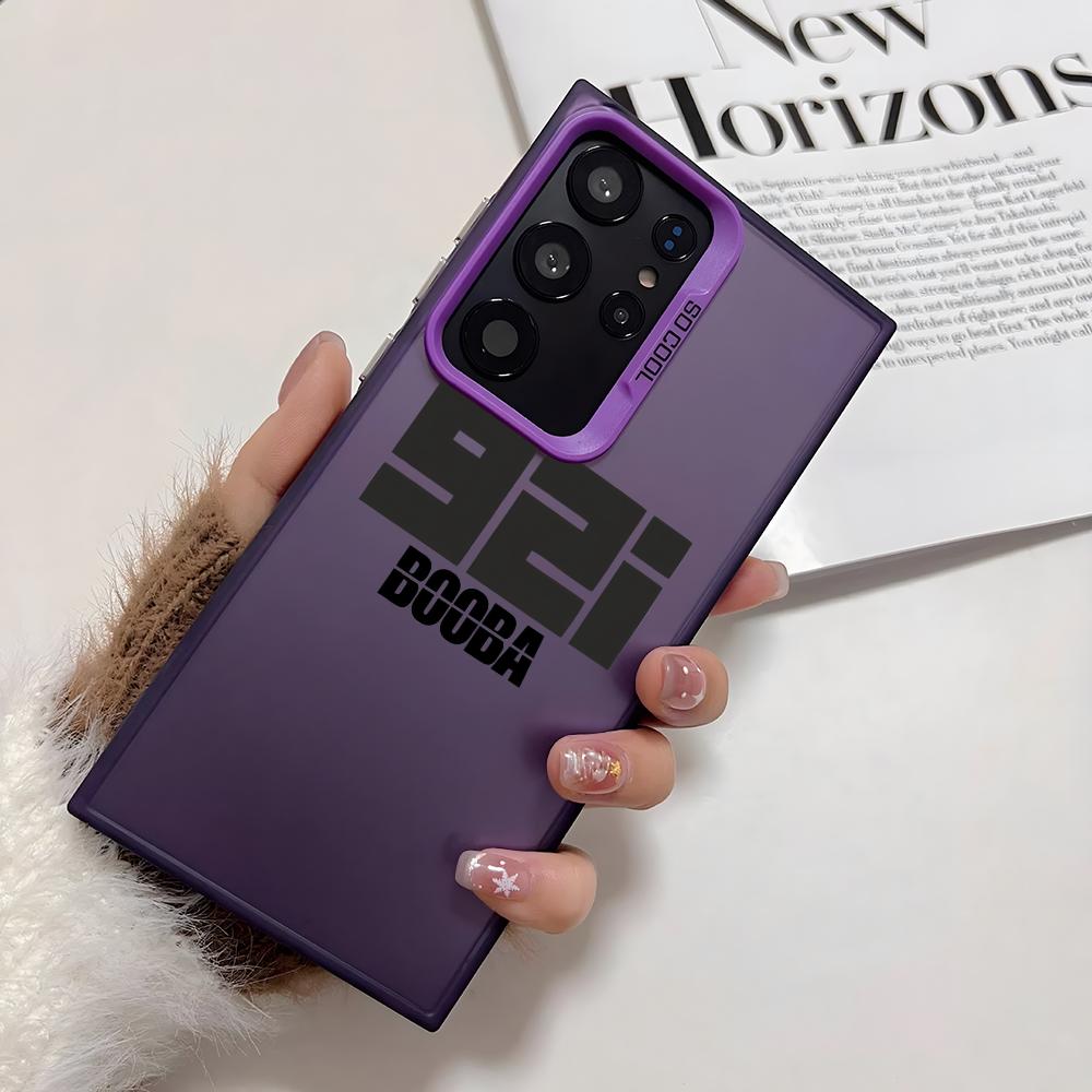 B-Booba Singer Phone Case For Samsung Galaxy S25 Edge S24 S23 S22 S21 S20 Ultra Funda Silicone Silver Cover