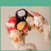 Plush Gourmet Toy Backpack Pendant Keychain Soft Filled Doll Child Festival Gift