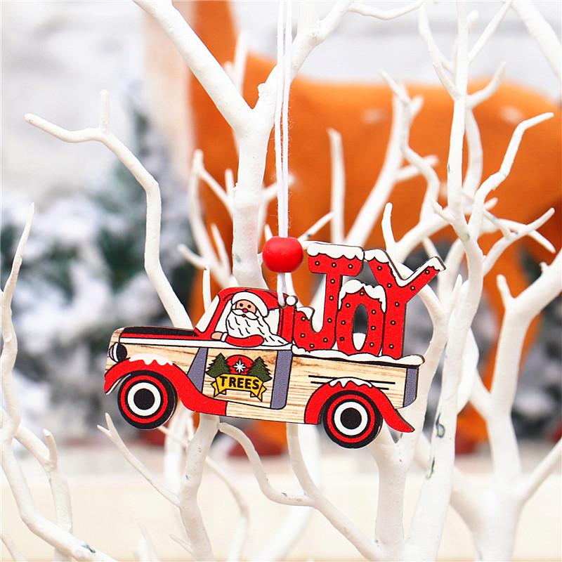 Frohe Weihnachten Neujahr Dekor Weihnachtsbaum Dekoration Anhänger Autobrett Muster Anhänger Home Urlaub Party Weihnachtsgeschenk Ornamente