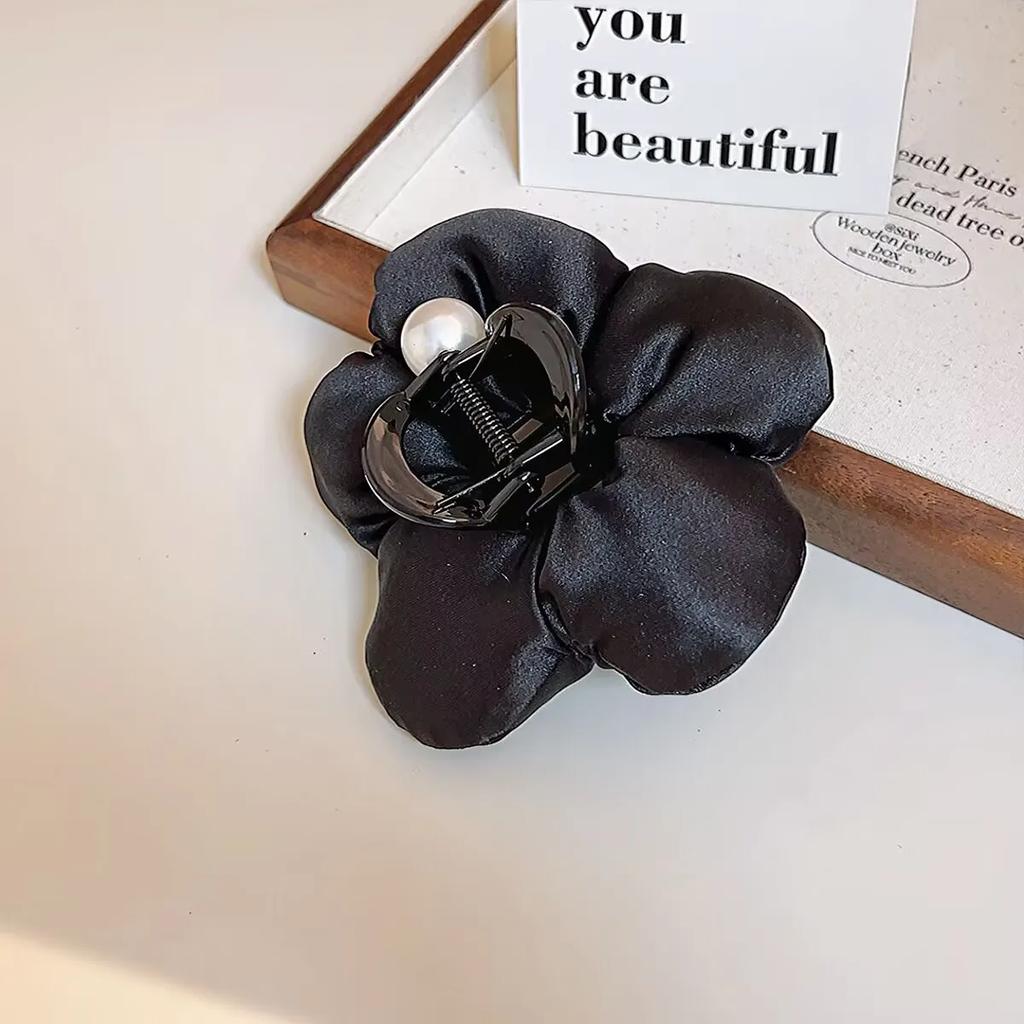 New Korean Creative Flower Hair Claw Headdress Women Girl Trendy Design Hairpin Crab Barrette Vacation Hair Accessories