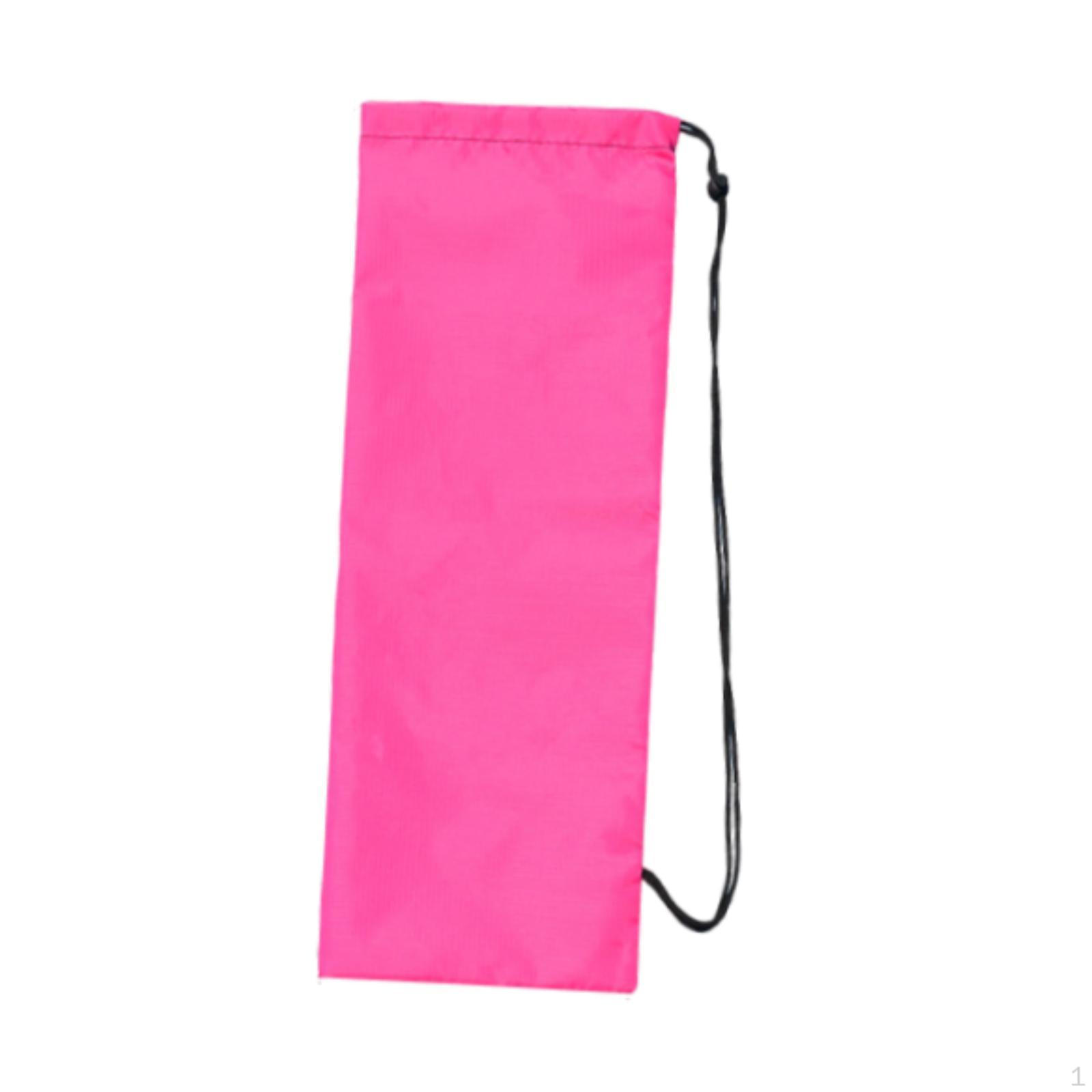 

Badminton Racket Bag Dust Cover Portable Shoulder Carrying Organizer Case for Pink 78cmx23cm