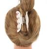 Cherry Pattern Women Girls Acetate Fashionable Rhinestone Hair Clip Hair Accessories for Daily Life Dating Beige