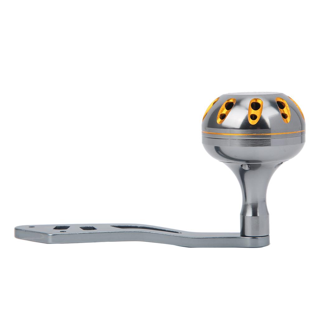 DEUKIO Fishing Reel Handle CNC Knob with Fittings Replacement Parts Accessory (Gun Color)