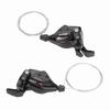 1 Pair Aluminum Alloy Bike Shift Levers 3X7/8/9 Speed Bike Thumb Gear Shifter  Bike Maintenance