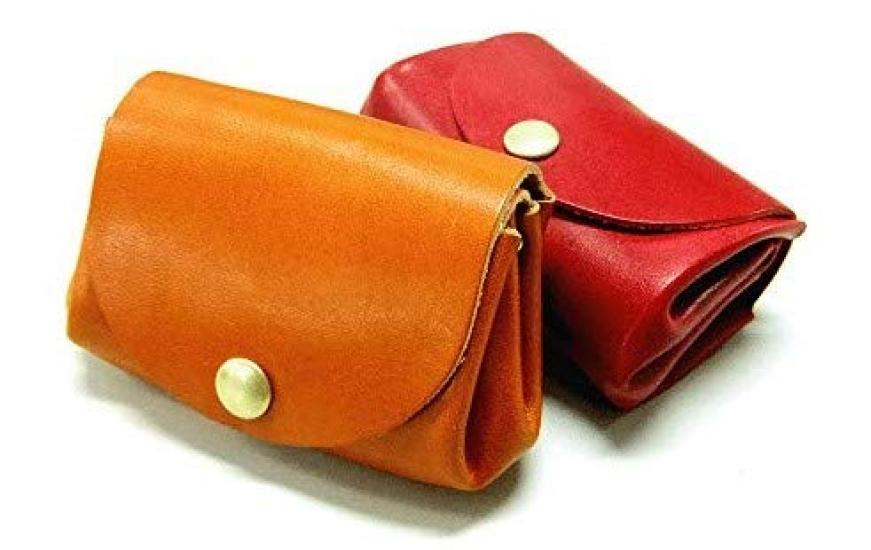 

Tachiya Tochigi Leather Mini Wallet with Coin Purse and Pouch for Men and Genuine Cowhide Minimalist Wallet with Accessory Stylish Made in Japan
