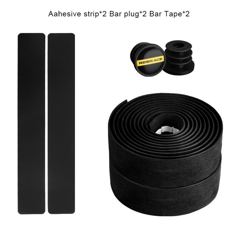 2Pcs Bicycle Handlebar Tape Ultralight Non-Slip Sponge Road Bike Handlebar Strap With Bar Plugs Cycling Accessories