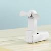 Portable Mini Fan, USB Rechargeable, 3-speed Adjustable, Foldable Handheld Fan, Suitable for Women, Travel, Outdoor Use