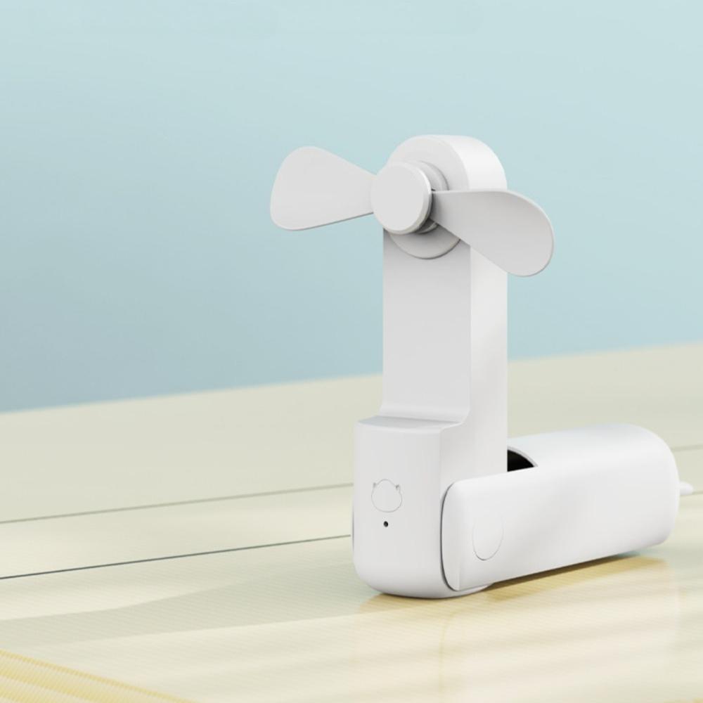Portable Mini Fan, USB Rechargeable, 3-speed Adjustable, Foldable Handheld Fan, Suitable for Women, Travel, Outdoor Use