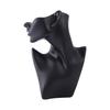Versatile Mannequin Necklace Earring Ring Holder for Home and Shop Jewelry Presentation Featuring PVC Build
