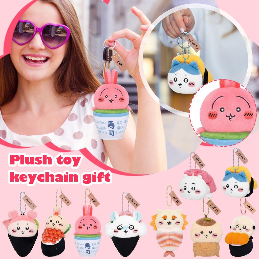 Cartoon Cute Doll Plush Toy Keychain Small Pendant