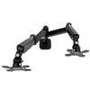 FURVERO HK002 Monitor Mount 2 X Arm, Gas Spring, Boom, Black N