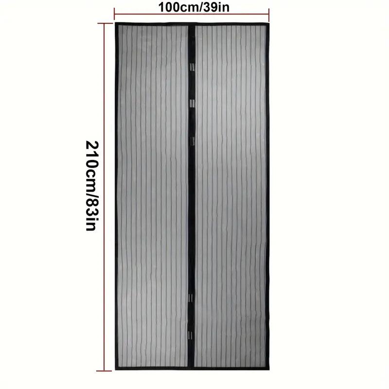Magnetic Mosquito Net Door 80/90/100 Cms Window Curtains Automatic Closing Curtain Shades Screen Home Textile Garden