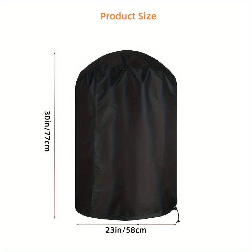 Black BBQ Cover, Durable Patio BBQ Cover, Kitchen Supplies, Kitchen Decor, BBQ Decor