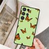 Cute Aesthetic Butterfly Phone Case For Samsung Galaxy S24 Ultra S9 S10 S20 S21 S22 S23 Plus S24 FE S25 Ultra Cover